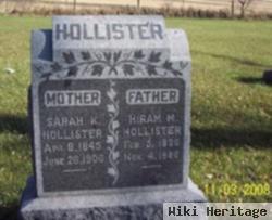 Hiram M Hollister