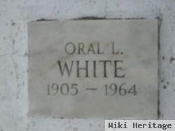 Oral L White