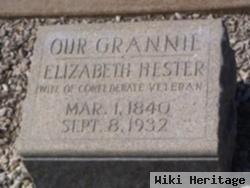 Elizabeth Hawkins Hester