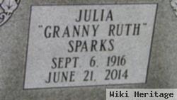 Julia Ruth "granny Ruth" Pritchard Sparks