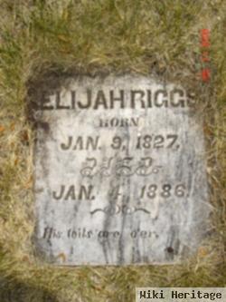 Elijah H Riggs