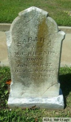 Sarah A. Hilands