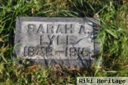 Sarah A Cribbs Lyle