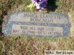 Janice Leanette Martin Roncallo