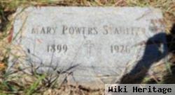 Mary Powers Stauffer