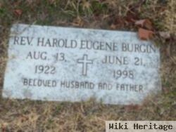 Harold Eugene Burgin