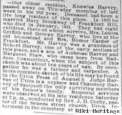 Knowles S Harvey