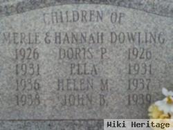 Doris P Dowling