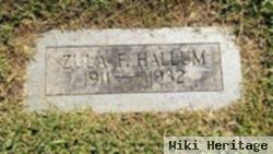 Zula F. Hallum