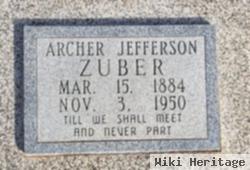 Archer Jefferson Zuber