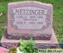 Carl J Metzinger