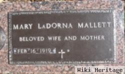 Mary Ladorna Boerner Mallett
