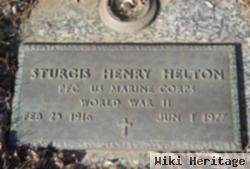 Sturgis Henry Helton