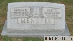 Mary Detwiler Menefee