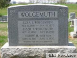 Lizzie B. Miller Wolgemuth