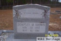 Dempsey M Brown