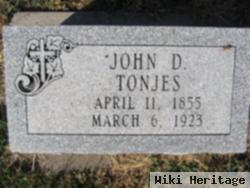 John D Tonjes