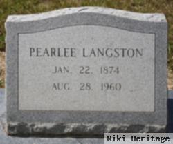 Pearlee Brown Langston