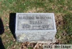 Berthine Ruth Mcintyre Stiles
