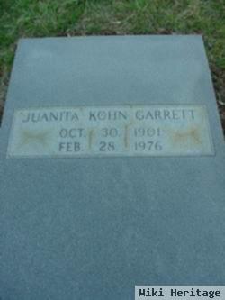 Juanita Kohn Garrett