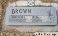 Trudy M. Brown