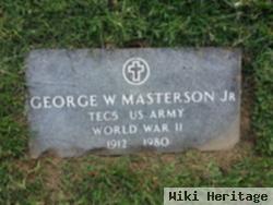 George W Masterson, Jr