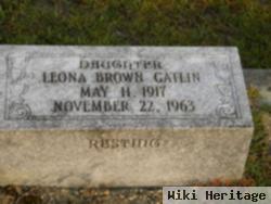 Leona Brown Gatlin