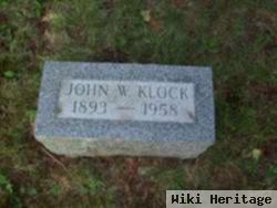 John W Klock