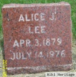 Alice J Brown Lee