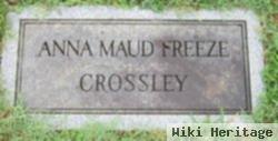 Anna Maud Freeze Crossley