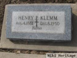 Henry P. Klemm