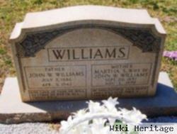 Martha J Stephens Williams