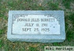 Donald Ellis Burkett