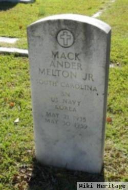 Mack Ander Melton, Jr