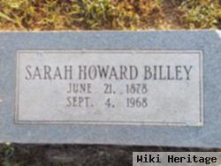 Sarah Howard Billey