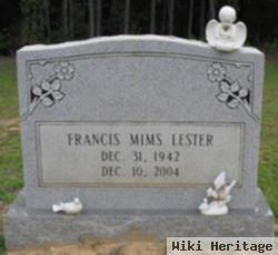 Francis Mims Lester