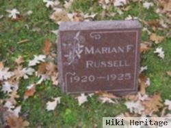 Marian Florence Russell