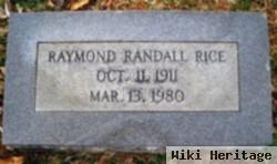 Raymond Randall Rice