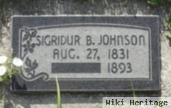 Sigridur B Johnson