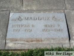 Jefferson Davis Maddux