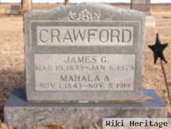 Mahala A. Crawford