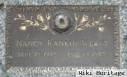 Nancy Lee Rankin Weant