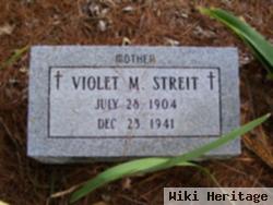 Violet M Newberry Streit