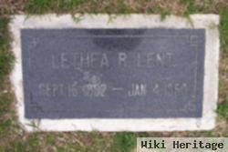 Lethea R. Lent