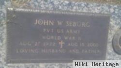 Pvt John W. Seborg