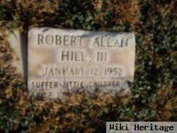 Robert Allan Hill, Iii