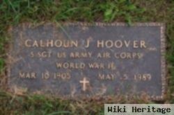 Sgt Calhoun J Hoover