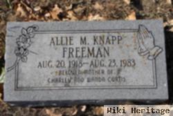 Allie Mae Knapp Freeman