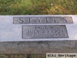 Paul R Styles