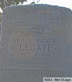 Willie Estelle Walker Legate